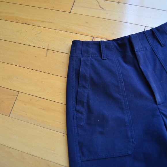 Athleta - Skyline High Rise Barrel Leg Pant Navy Blue Size 8 - Picture 9 of 14